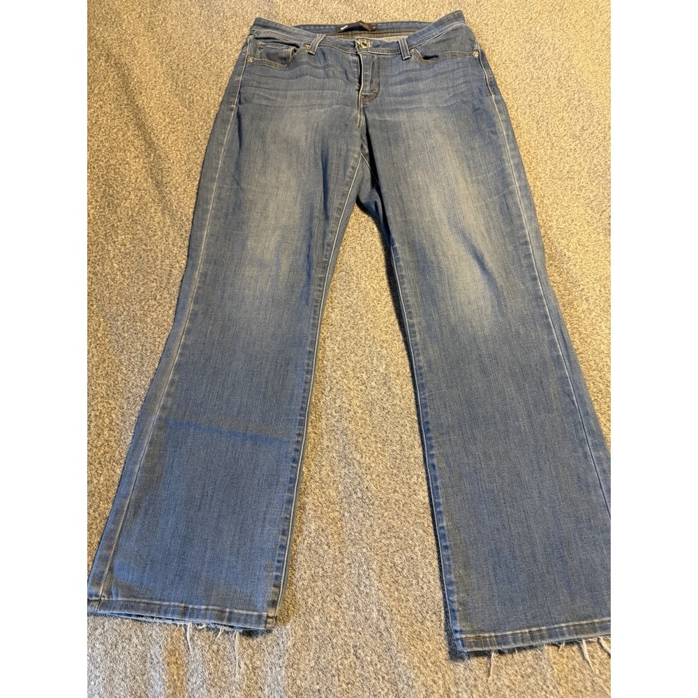 Levis 529 Jeans Womens 32 Blue Curvy Bootcut Dark Wash Denim Mid Rise